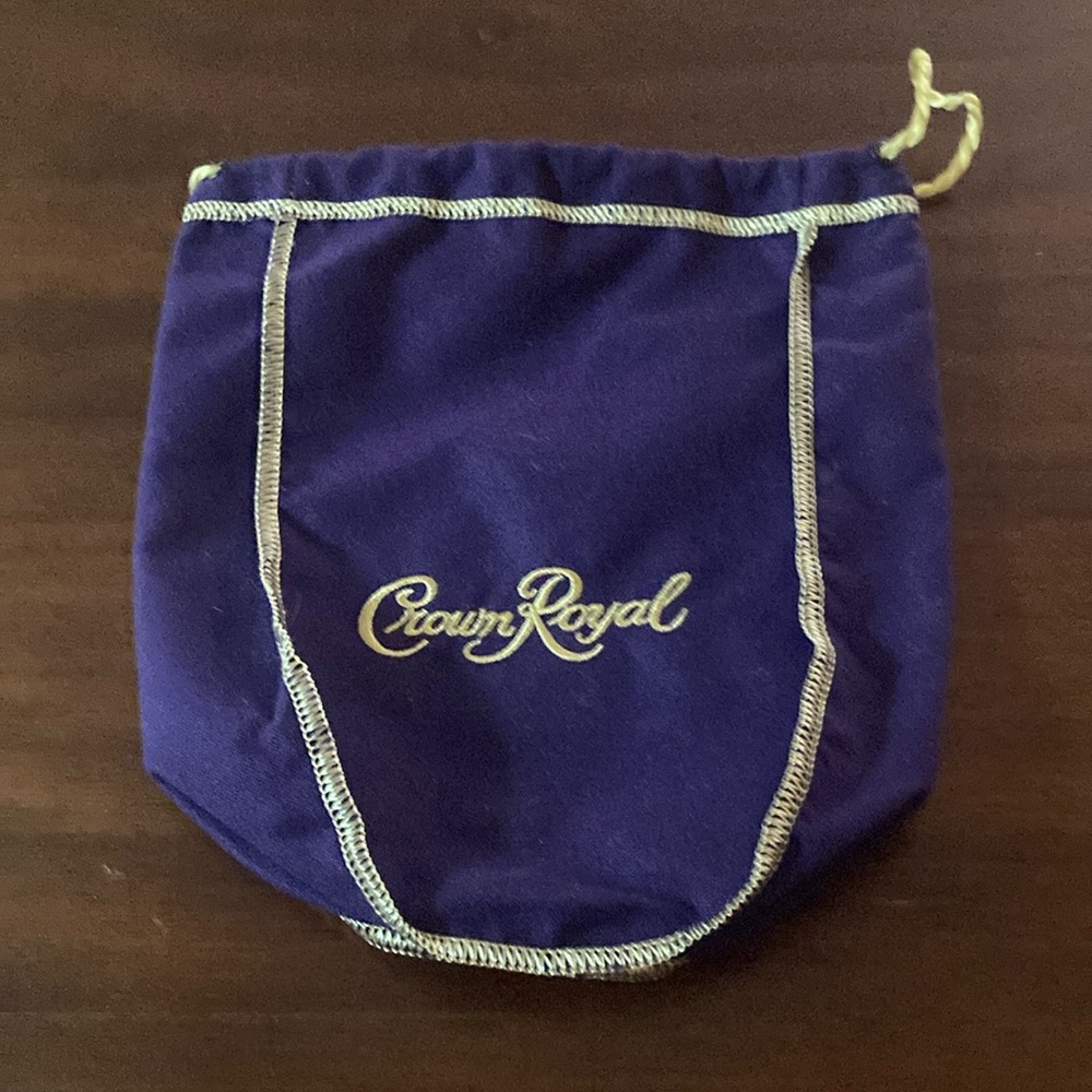 Purple Drawstring Bag